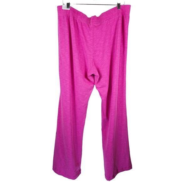 Victoria Secret Pink Slubby Knit Flare Pants Athletic Athleisure Women's XL NWT - Picture 2 of 7